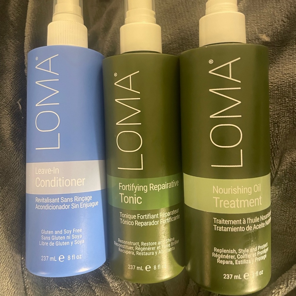 Loma hair care bundle used once